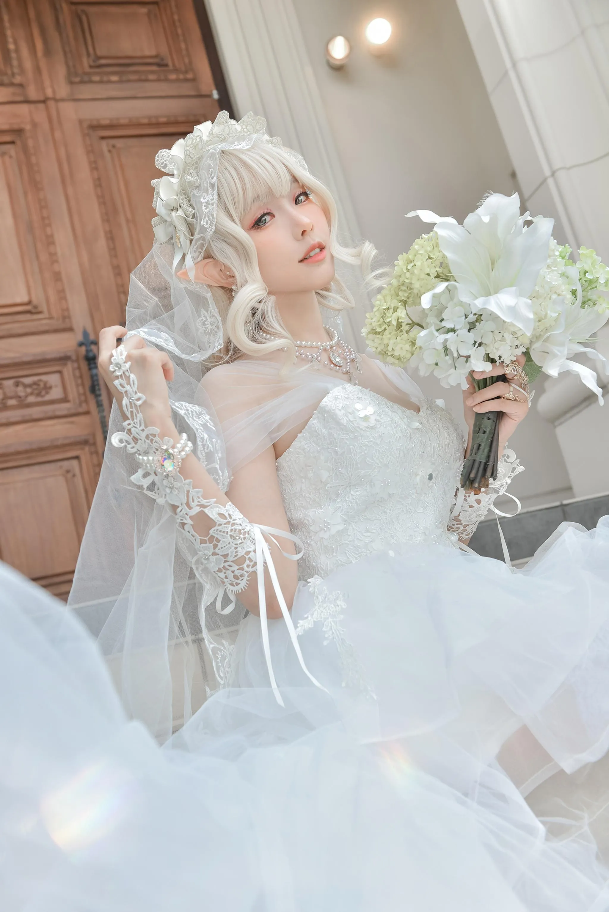 ElyEE子 – NO.87 Bride  Lingerie [65P]插图5